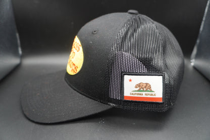 Bass Pro Shops Woodcut Logo and California Flag Snapback Cap(刺繍ロゴ) | NUSHI Kyoto Japan