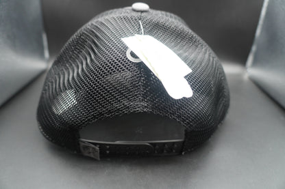 Bass Pro Shops Leather Patch Mesh-Back Cap - Charcoal/Black