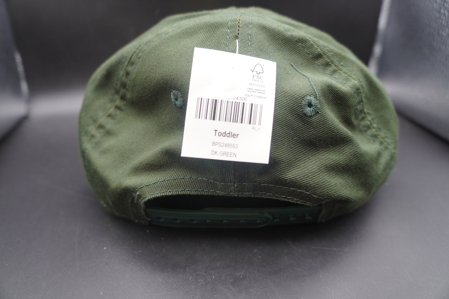 Bass Pro Shops Leaping Bass Logo Twill Cap for Toddlers - Black (for kids) (Embroidered logo)