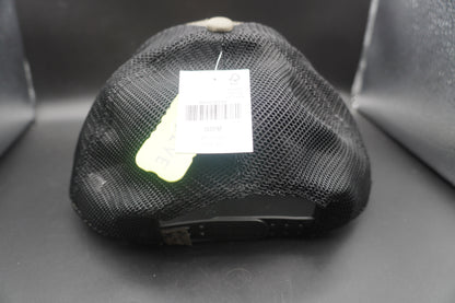 Bass Pro Shops Leather Patch Mesh-Back Cap - Olive/Black