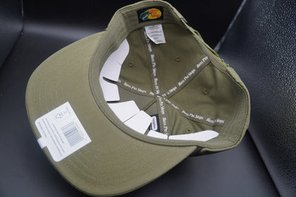 Bass Pro Shops Fishing Rod Flag Mesh-Back Snapback Cap - Black (Embroidered Logo)