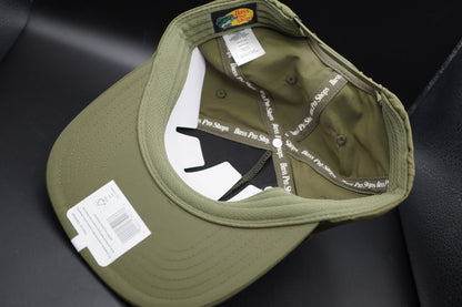 Bass Pro Shops Flag Logo Patch Mesh-Back Cap - Charcoal (Embroidered Logo)