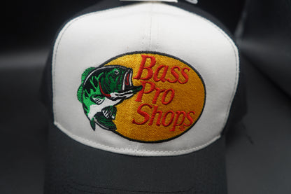 Bass Pro Shops Embroidered Logo Mesh-Back Cap - Black(刺繍ロゴ)
