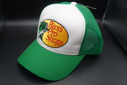 Bass Pro Shops Embroidered Logo Mesh-Back Cap - Green(刺繍ロゴ)
