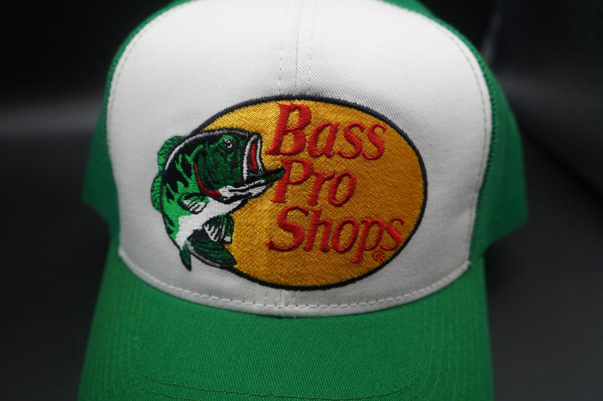 Bass Pro Shops Embroidered Logo Mesh-Back Cap - Green(刺繍ロゴ)