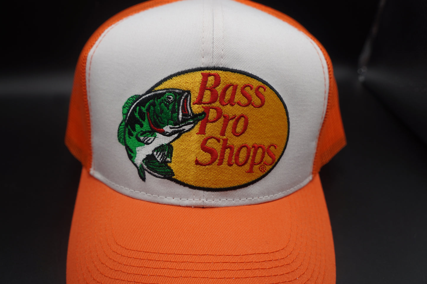 Bass Pro Shops Embroidered Logo Mesh-Back Cap - Orange(刺繍ロゴ)