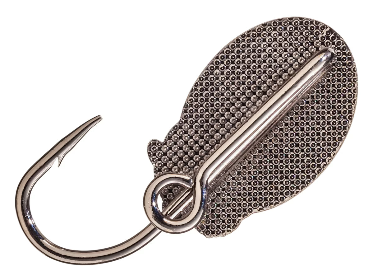 Bass Pro Shops Logo Fish Hook Hat Pin/Tie Clasp - Gold