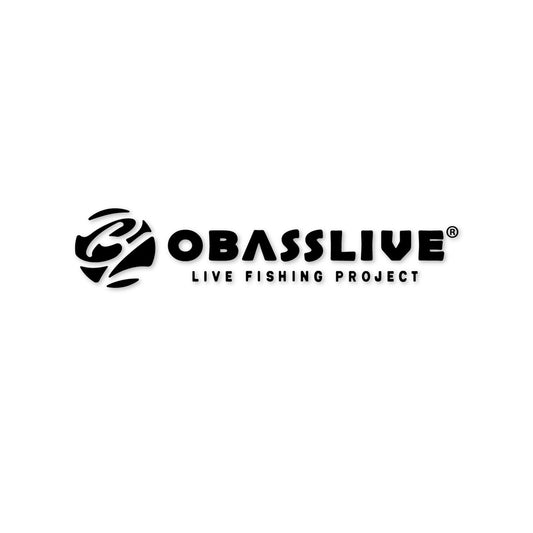 OBASSLIVEカッティングステッカー（中）(縦3.1cm×横15cm)