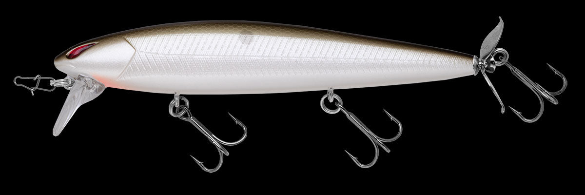 Laydown Minnow Wake Prop Plus