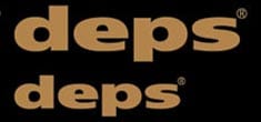 deps CUTTING STICKER M size gold