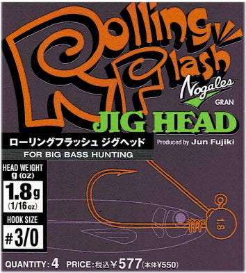 Rolling Flash Jig Head