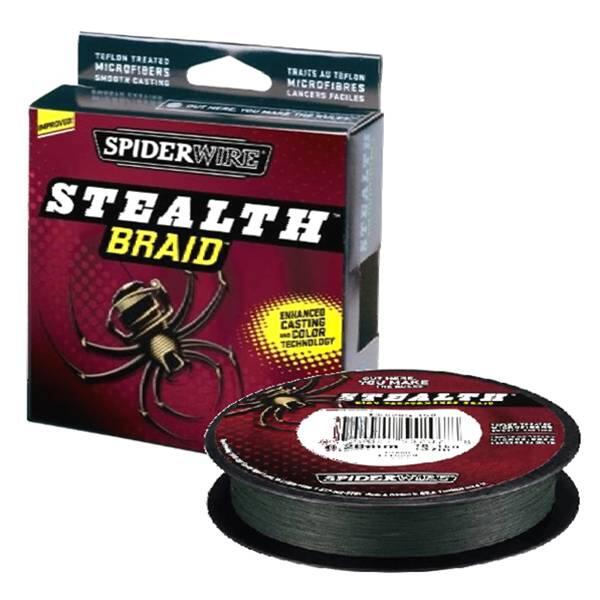 Spider Wire Stealth Braid 300YA 80LB